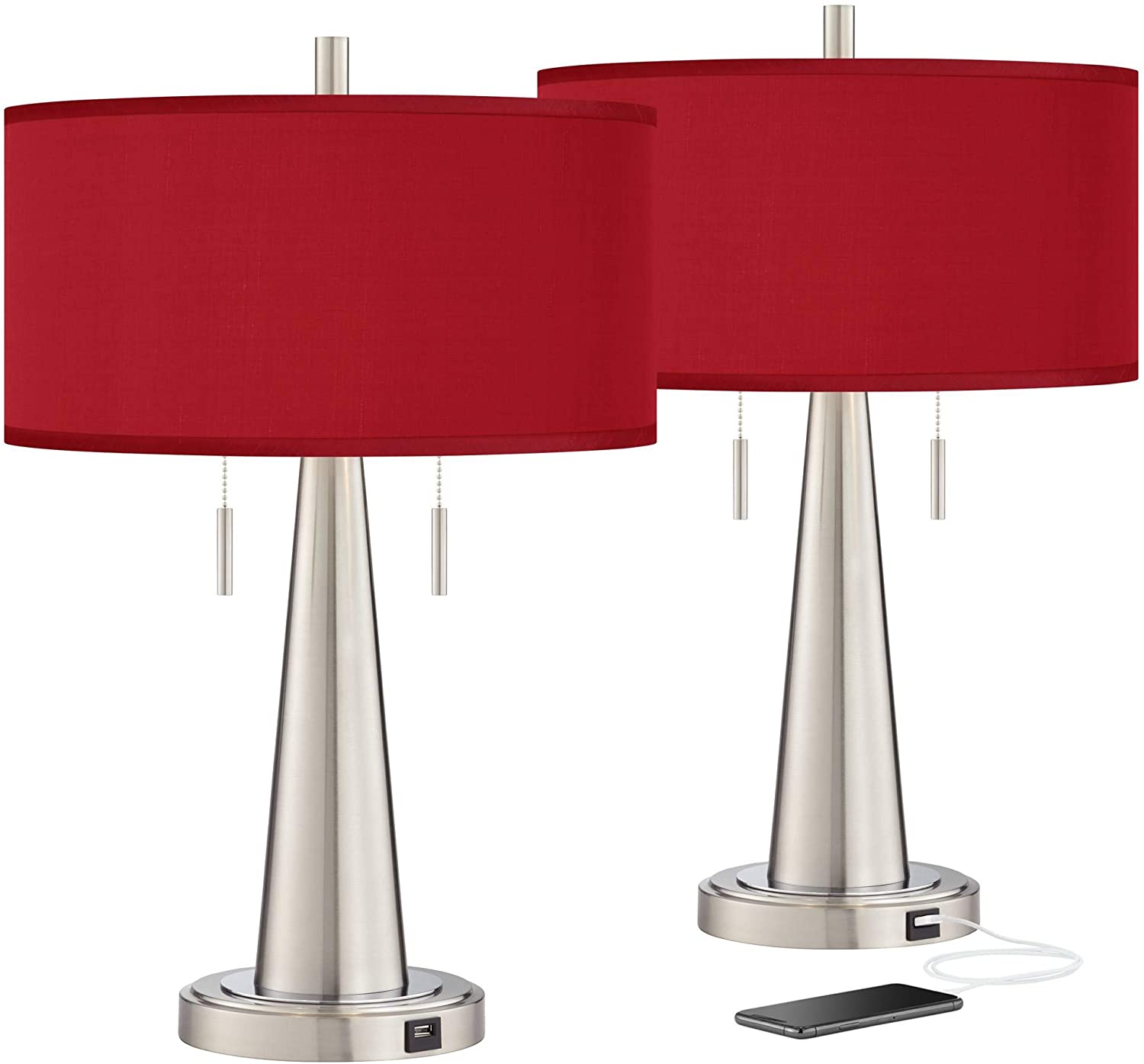Brushed Nickel Table Lamps